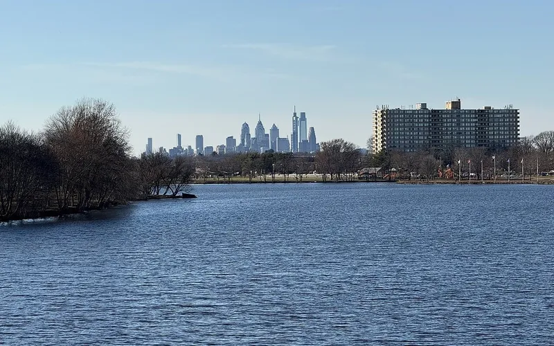 Cooper River Lake west of Camden