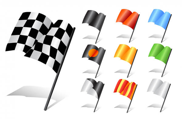 set-of-racing-flags